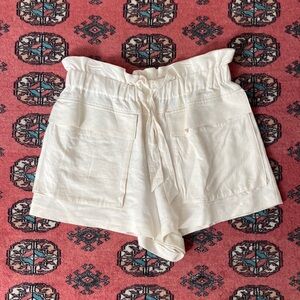 Zara Paperbag Waist Shorts with Oversized Pockets
